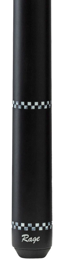 Rage Black Checkers Wrapless Play Cue - Image 2