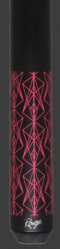 Rage Black and Pink Pool Cue - RG111 - Image 2