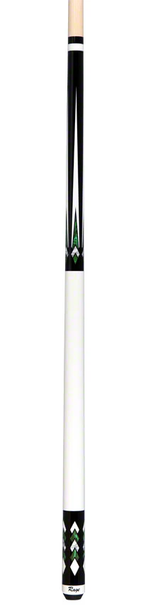Rage Black with White and Green Points Pool Cue - RG221 - Image 6