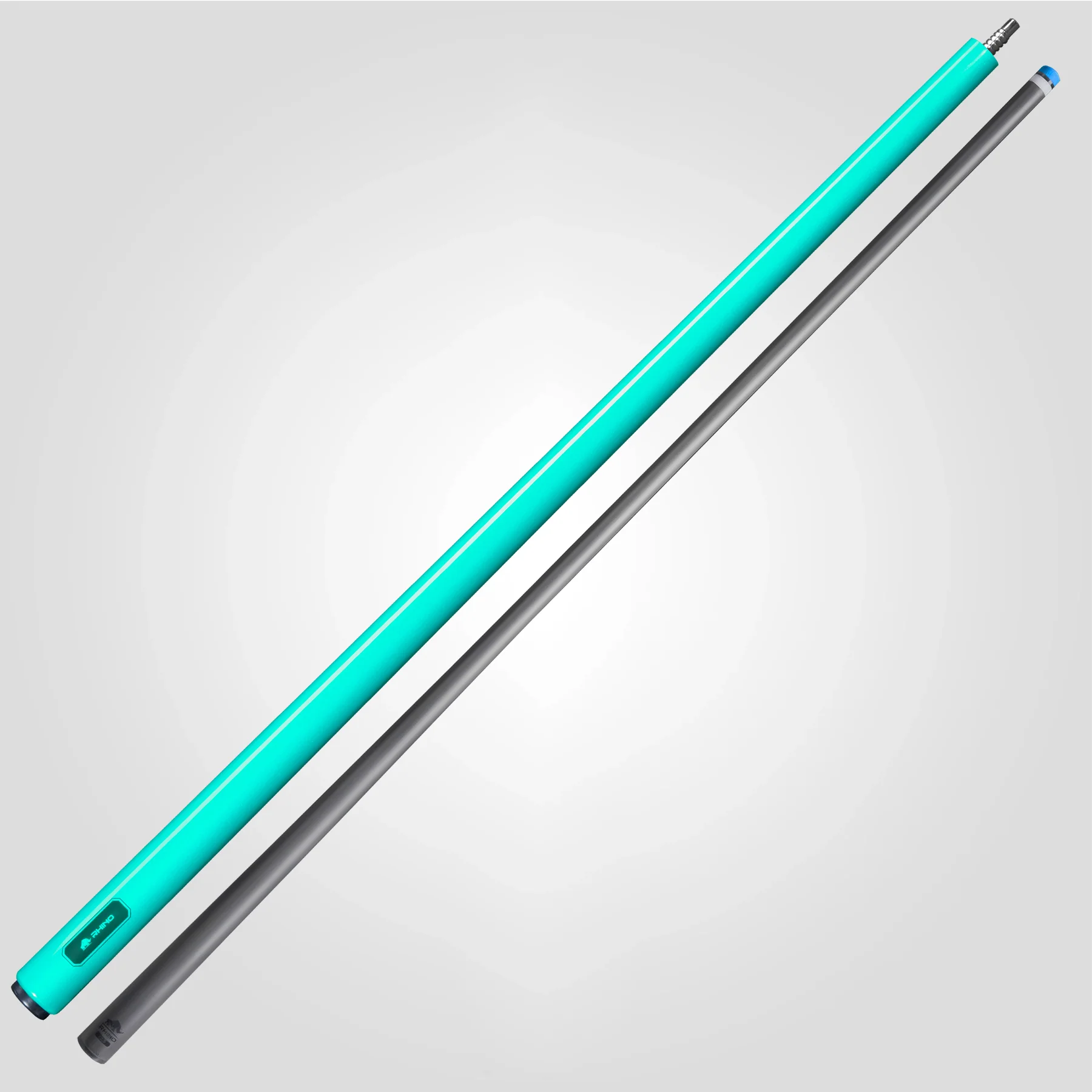 Rhino Luminax Series Tropical Turquoise No Wrap Pool Cue - RCLUMNWTUR125 - Image 3