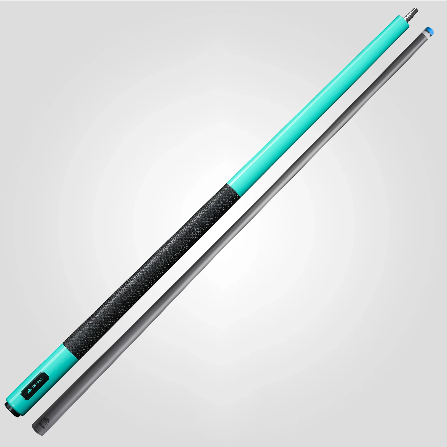 Rhino Luminax Series Tropical Turquoise Pool Cue with Sport Wrap - RCLUMSWTUR125 - Image 3