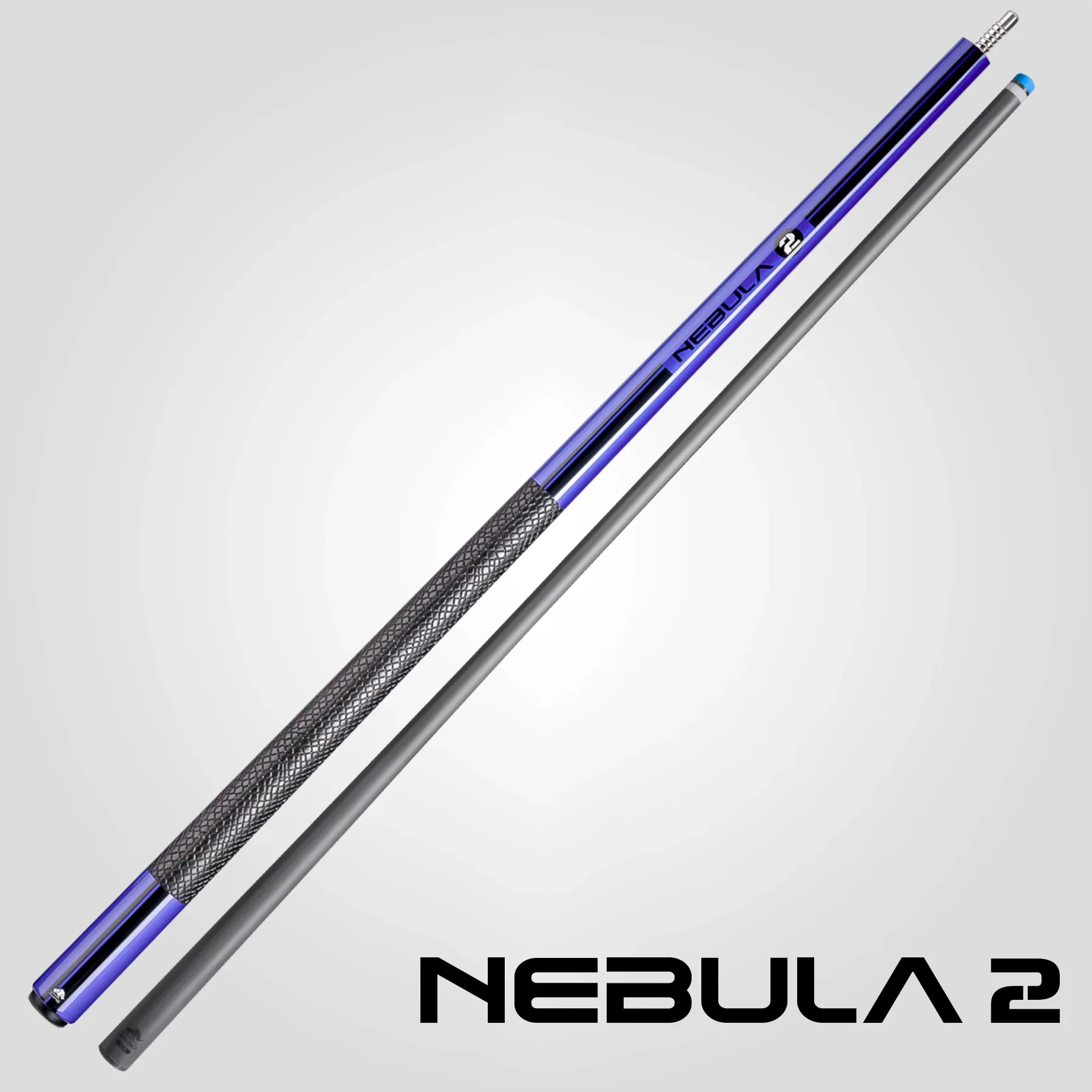 Rhino Nebula 2 Amethyst Purple Carbon Pool Cue with Sports Wrap - Image 8