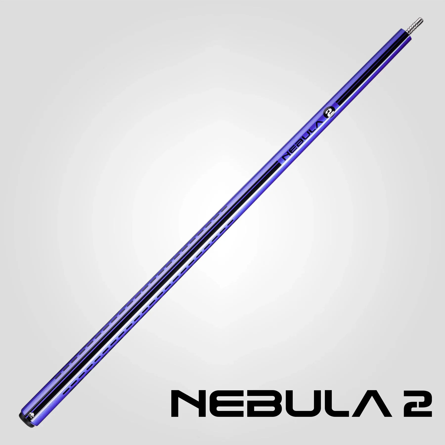Rhino Nebula 2 Amethyst Purple No Wrap Carbon Pool Cue - Image 7