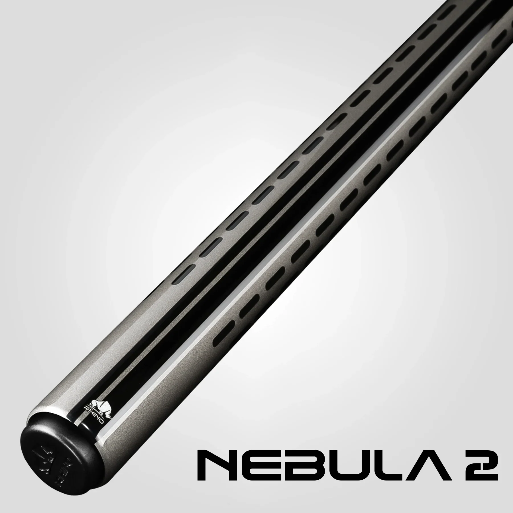 Rhino Nebula 2 Charcoal Gray No Wrap Carbon Pool Cue - Image 7