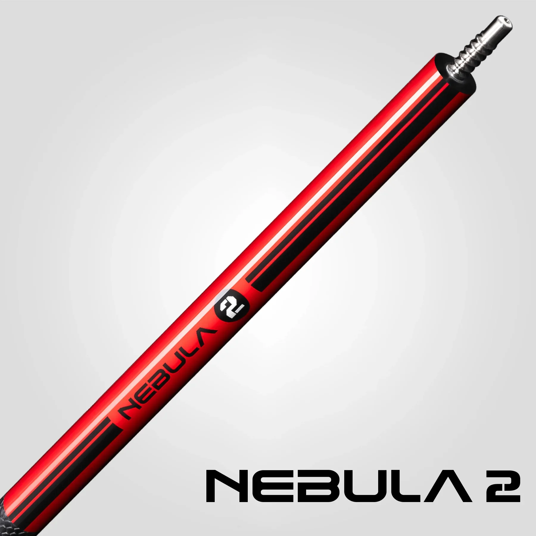 Rhino Nebula 2 Crimson Red Carbon Pool Cue with Sports Wrap - Image 11