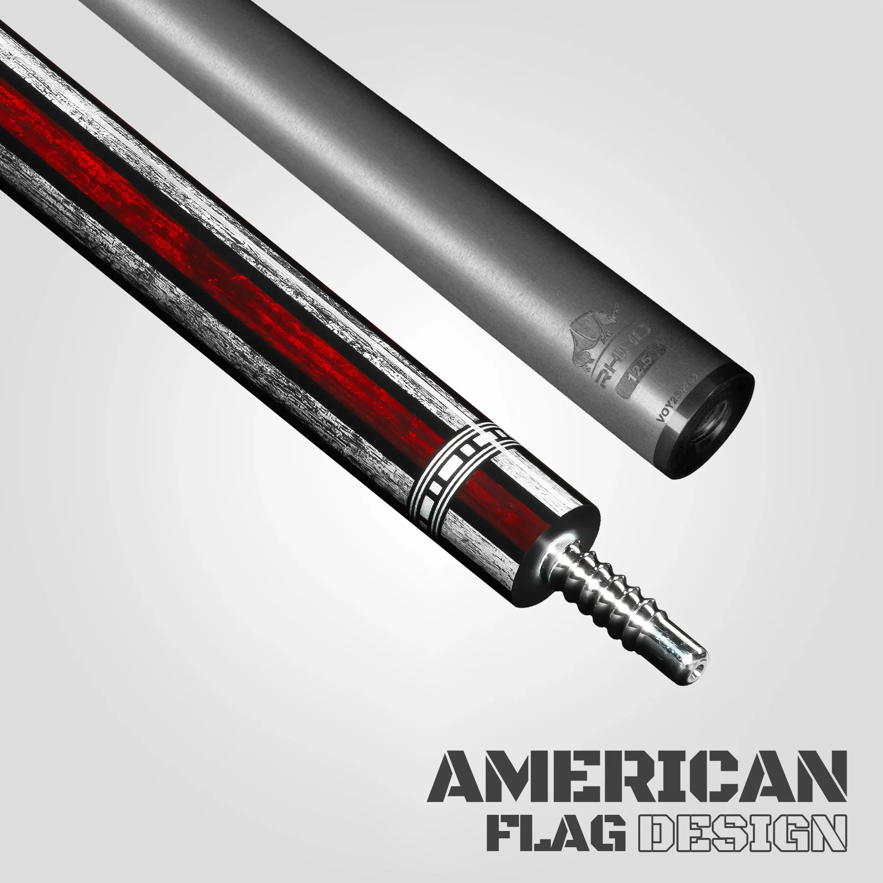 Rhino Voyager Series No Wrap Carbon Pool Cue - Image 6
