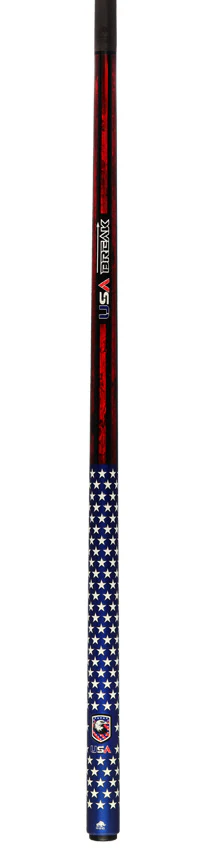 Rhino Voyager Series USA Flag No Wrap Carbon Break Cue - Image 9