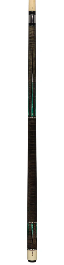 Schon Pool Cue - Grey Stain with Teal Points - LTD2300-4GREY - Image 6