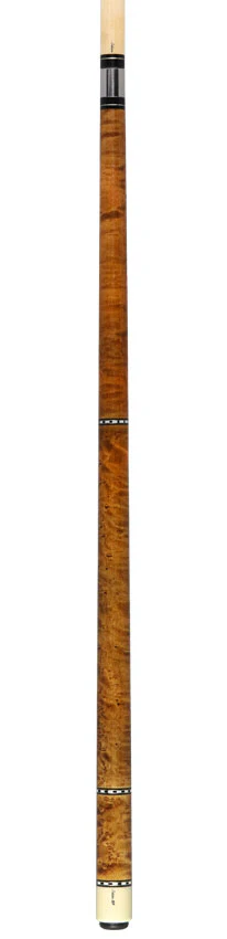 Schon STL Series Full Dark Stained Birdseye Maple Pool Cue - STL1SPBEDS2 - Image 6