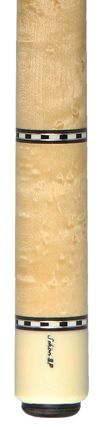 Schon STL Series Light Stained Birdseye Maple Pool Cue - STL1SPBELS - Image 2