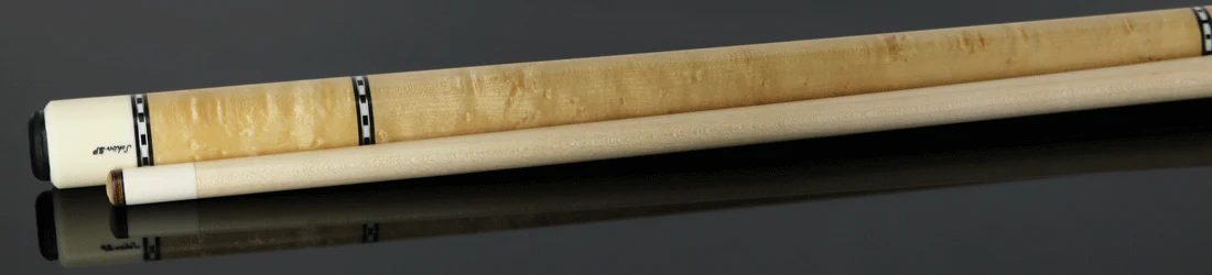 Schon STL Series Light Stained Birdseye Maple Pool Cue - STL1SPBELS - Image 4