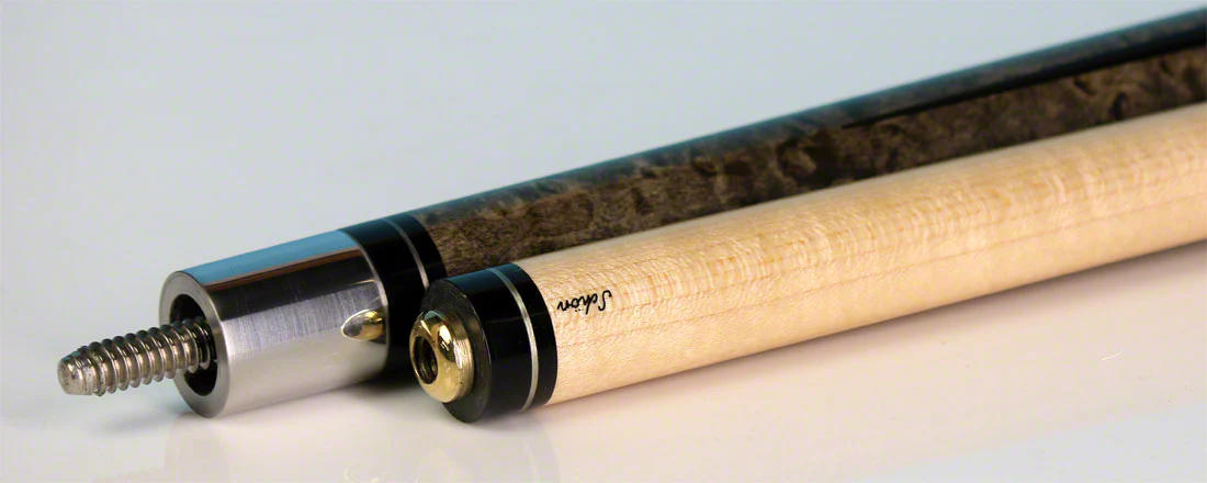 Schon STL Series Pool Cue - Grey Stain - STL13GS - Image 4
