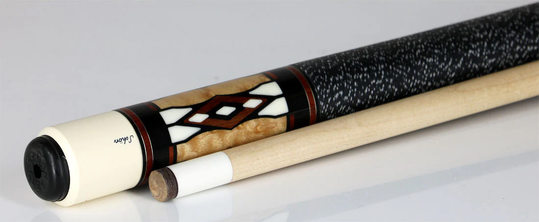 Schon STL Series Light Stain Pool Cue - STL18LS - Image 3