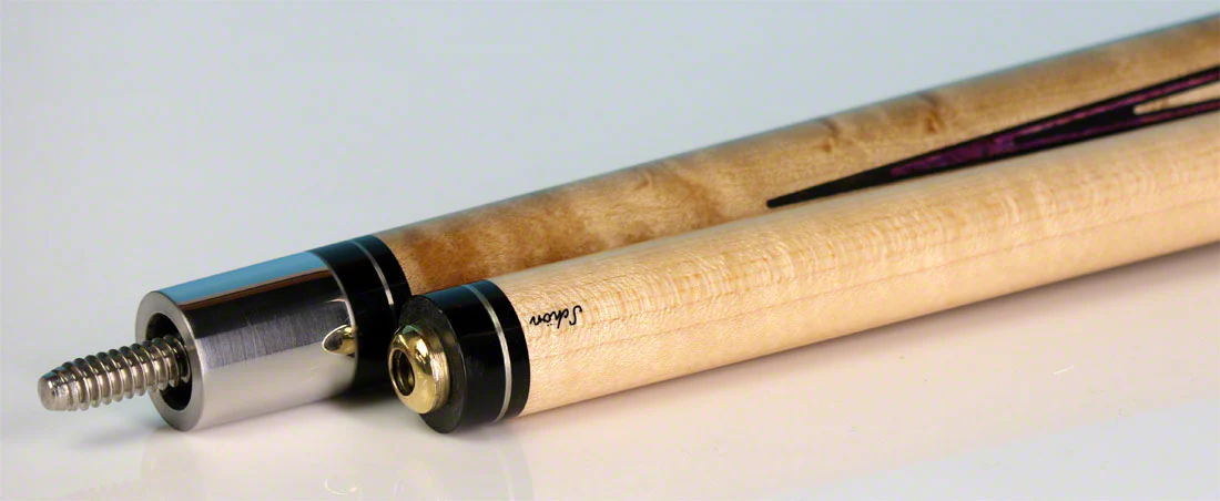 Schon STL Series Purple-Stained Pool Cue - STL5P - Image 4