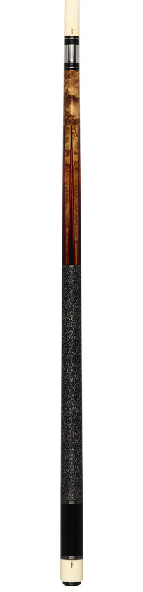 Schon STL Series Dark Stained with Red Points Pool Cue - STL6DSRD - Image 6