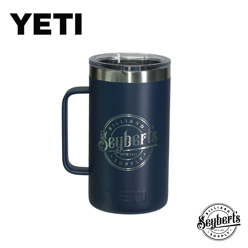 Seyberts Yeti 24 oz Mug W/ Magslider Lid - Navy