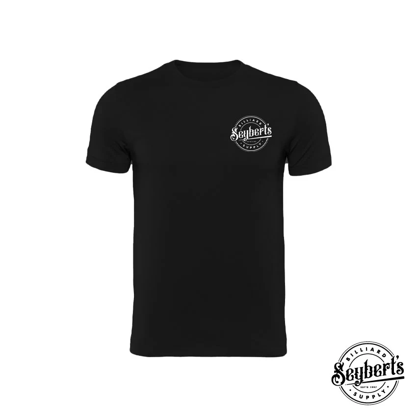 Seybert's Circle Logo Dry-Fit Black T-Shirt