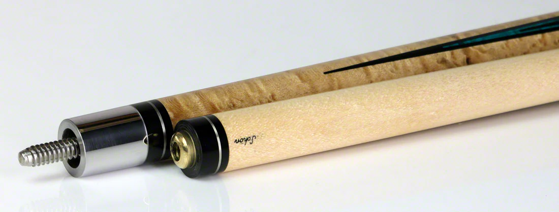 Schon SP Turquoise Cue - Dark Stained - SP1801TURDS - Image 6