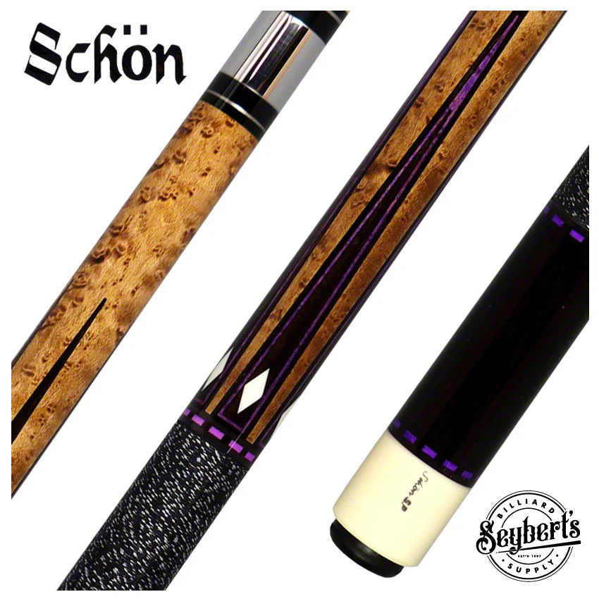 Schon SP Purple Cue - Dark Stain - SP1801PURDS