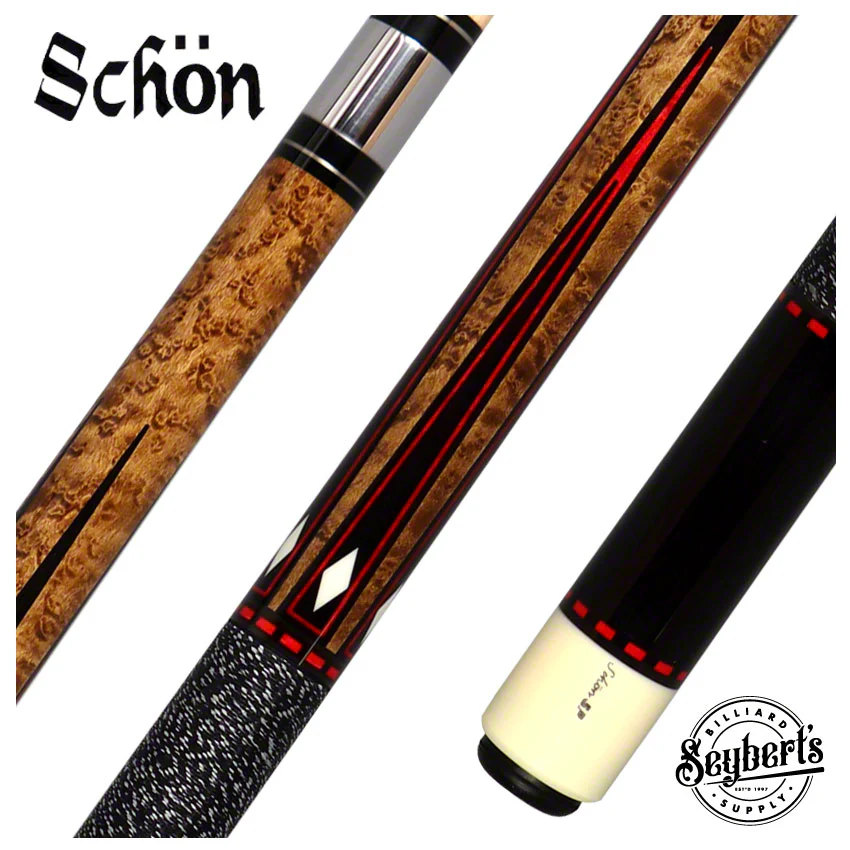 Schon SP Red Cue - Dark Stained - SP1801REDDS