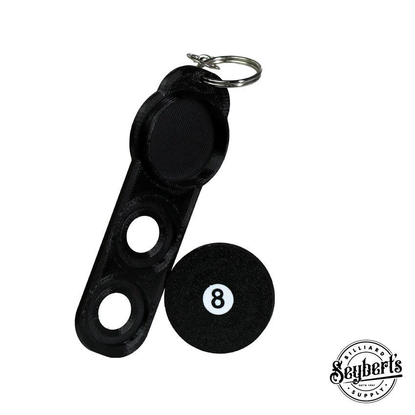 Super Shot Joint Protector Holder- Black Apple Air Tag 8 Ball - Image 2
