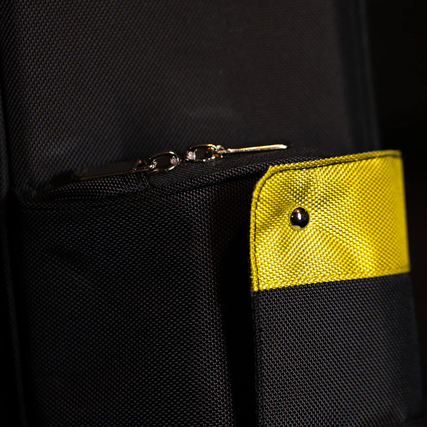 TACTiQ Core Lite Series Black with Yellow 4X5 Butterfly Soft Case - Image 3