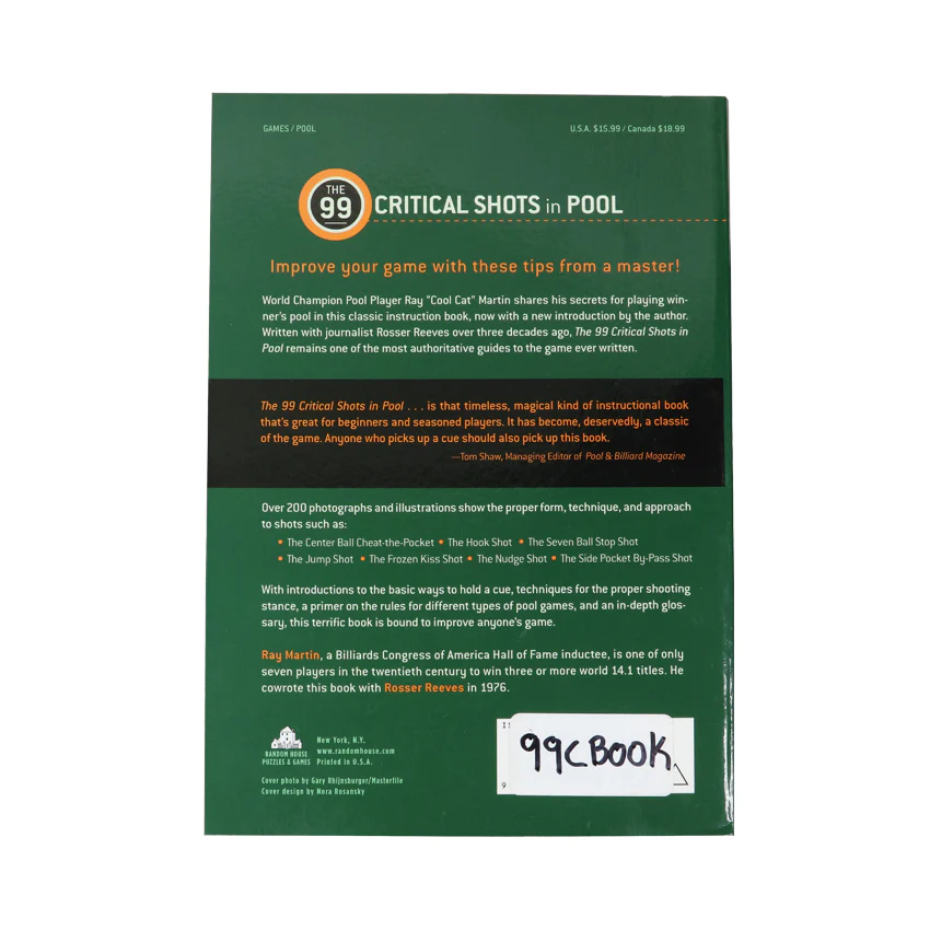 The 99 Critical Shots In Pool Book - Image 2