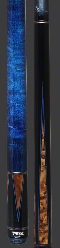 Tiger High Performance Series Cue - Blue Handle W/ Fortis Pro Carbon - HD-2B - Image 5