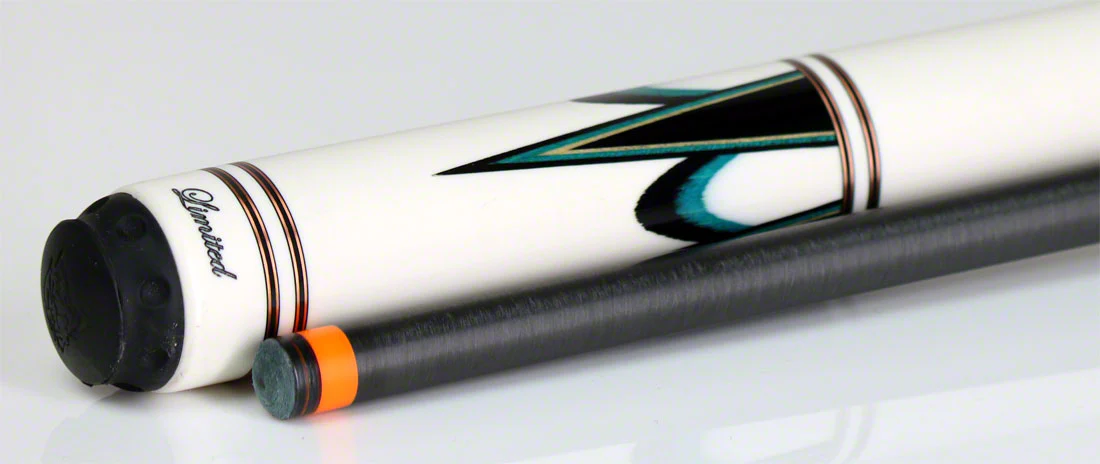Tiger Limited Edition White Tiger Pool Cue - Fortis Pro Carbon Fiber Shaft And Tiger 1x1 Case - WT-1P - Image 7