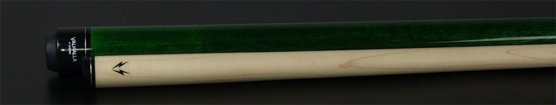 Valhalla Series VA105 Green Pool Cue No-Wrap - Image 2