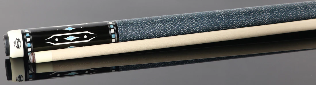 Ariel Carmeli by Viking Diamond Series Blue Diamond Pool Cue with Vikore Shaft - SG-AC-BD - Image 2