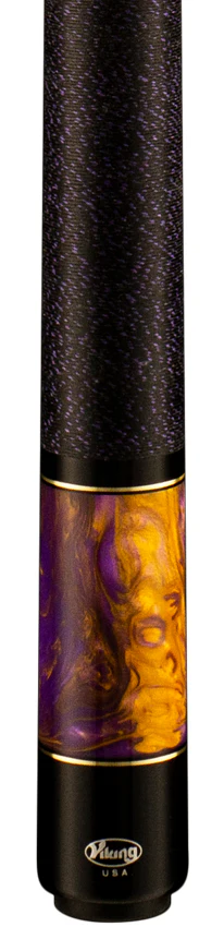 Viking Bedlam Series Play Cue - Purple-Stained Maple with Purple Haze Pearl - BE0106 - Image 2