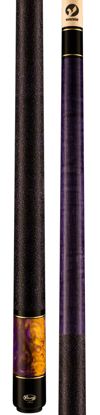 Viking Bedlam Series Play Cue - Purple-Stained Maple with Purple Haze Pearl - BE0106 - Image 3
