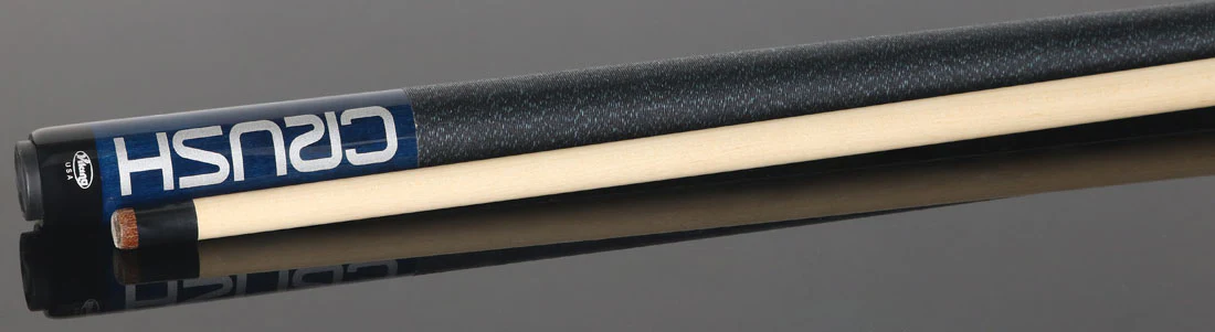Viking Crush Ocean Blue-Stained Break Cue with Linen Wrap - CRUSHG-DIS - Image 2