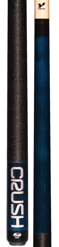Viking Crush Ocean Blue-Stained Break Cue with Linen Wrap - CRUSHG-DIS - Image 5