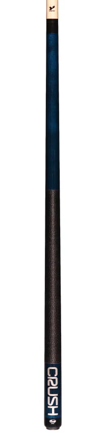 Viking Crush Ocean Blue-Stained Break Cue with Linen Wrap - CRUSHG-DIS - Image 6