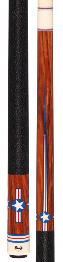 Viking Defender Series Rosewood with Roundel Emblem Inlays Pool Cue - DF1500 - Image 4