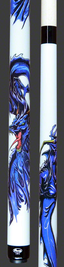 Viking White Dragon S-TUNED Uni-Loc Cue W/ Vikore Uni-Loc 12.5mm - Image 5