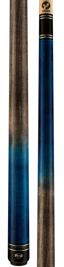 Viking Helix Series Ocean Blue and Smoke Stained Maple Play Cue - HL0116 - Image 3