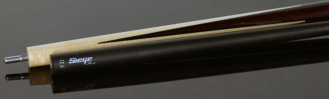 Viking Impero Series Coffee-Stained Maple with 4 Birdseye Maple Inlaid Points Play Cue with 12.5mm Siege Carbon Fiber Shaft - Image 6