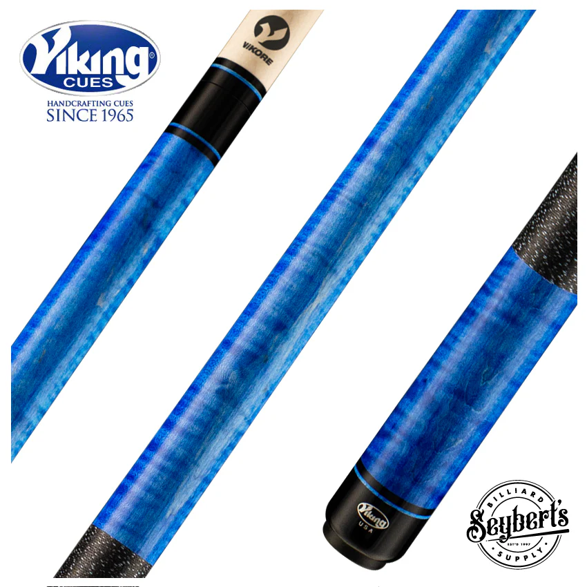 Viking Kayano Series Blue Stained Play Cue - KY0117
