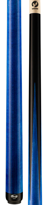 Viking Motore Series Midnight Black with 4 Blue Inlaid Points Play Cue - MT0117 - Image 3