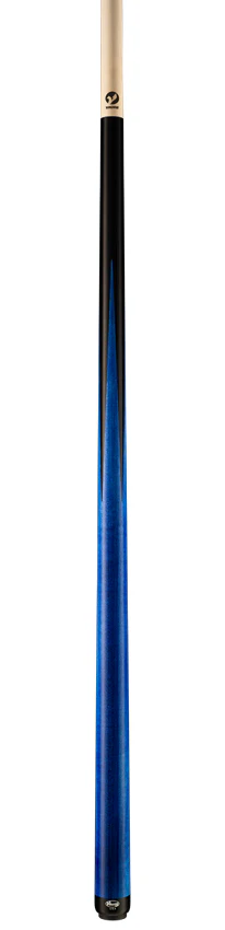 Viking Motore Series Midnight Black with 4 Blue Inlaid Points Play Cue - MT0117 - Image 4