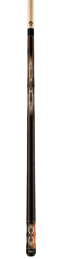 Viking Motore Series Streaked Ebony with White Pearl Inlays Play Cue - MT0200 - Image 4