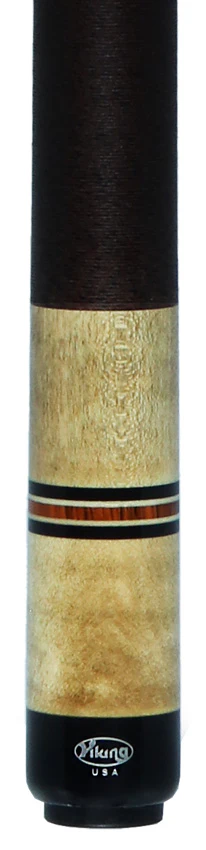 Viking Ovation Series Khaki-Stained Birdseye Play Cue with Vikore Shaft - OV0204 - Image 4