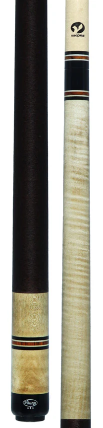 Viking Ovation Series Khaki-Stained Birdseye Play Cue with Vikore Shaft - OV0204 - Image 5