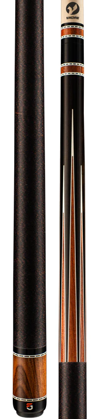 Viking Fedor Gorst Co-Branded Ovation Series West African Ebony with Pau Ferro and White Pearl Inlays Play Cue - OV0400 - Image 3