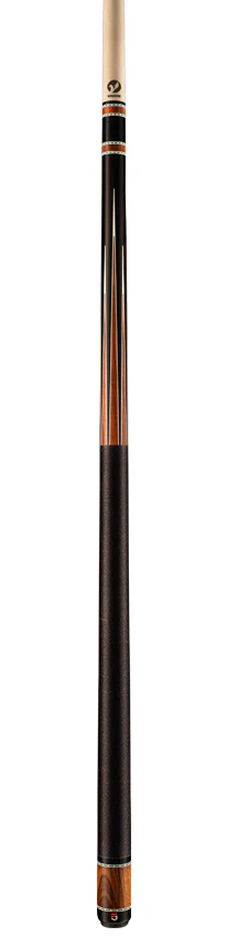 Viking Fedor Gorst Co-Branded Ovation Series West African Ebony with Pau Ferro and White Pearl Inlays Play Cue - OV0400 - Image 4