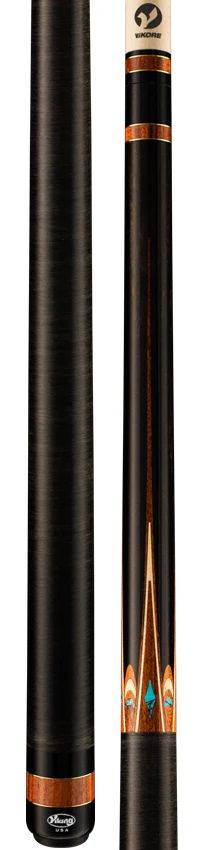 Viking Ovation Series West African Ebony with Pau Ferro and Turquoise Inlays Play Cue - OV0600 - Image 3