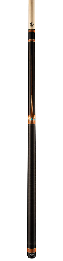 Viking Ovation Series West African Ebony with Pau Ferro and Turquoise Inlays Play Cue - OV0600 - Image 4
